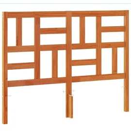vidaXL Kopfteil Wachsbraun 180 cm Massivholz Kiefer 844264