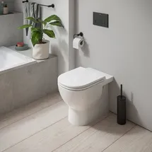 Duravit D-Code WC-Set mit WC-Sitz Weiß hochglanz
