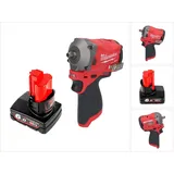 Milwaukee M12 FIW38-601 Akku Schlagschrauber 12 V 339 Nm 3/8" Brushless + 1x Akku 6,0 Ah - ohne Ladegerät"