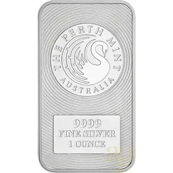 31,1 Gramm Silberbarren Perth Mint