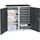 stumpf metall Werkzeug und Materialschrank 3000 RAL 7035/7016 9 Schubladen 2 Wannen