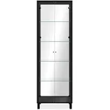 CaliCosy Vitrine Albi 62 x 189 x 33 cm Schwarz