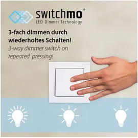 Schöner Wohnen Pebbles 1x LED-Board 35,5W rund oval weiß