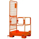 Schefer Arbeitsbühne Personenkorb Gabelstapler 100x100 cm 2 Personen Staplerbühne 300 kg
