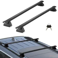 Vevor Schwarze Dachträger-Querstangen, Kompatibel mit Jeep Grand Cherokee 2011–2021,