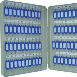 Q-Connect Schlüsselschrank (KF04274) 28,5 x 6,3 cm Grau