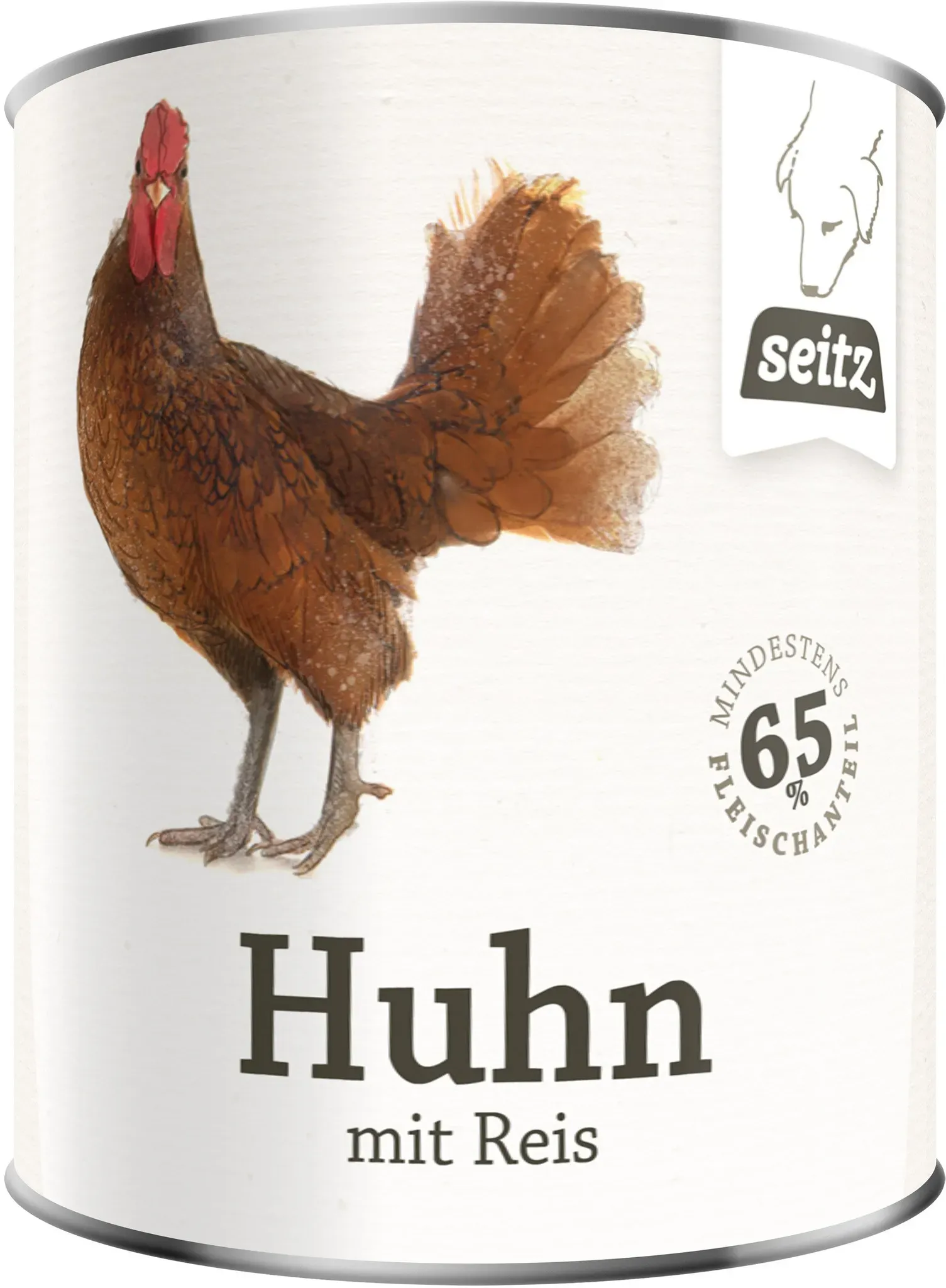 Seitz Dosennahrung 6 x Huhn mit Reis