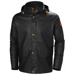 PU-Regenjacke "GALE" - S - schwarz