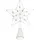 COM-FOUR Deko Stern 27 cm Silber