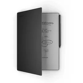 reMarkable RM83C-1005NW PaperPro + MarkerPlus BookFolio Pro Leather Black Grafiktablet, Schwarz