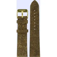 Tissot - Retro Line Stoffband Braun Retro Square 20/18mm T604026341 - braun