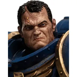 Weta Workshop Warhammer 40,000: Space Marine 2 Statue 1/6 Lieutenant Titus Battleline Edition 63 cm