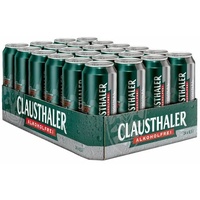 Clausthaler Original Bier ALKOHOLFREI 0,5L Dose, 24erPack (24x0,5L) Einweg-Pfand