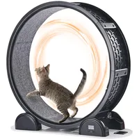 Vevor Laufrad für Katzen, 115x39,5x109cm, Laufrad mit Bremse &