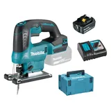 Makita DJV184RM1J 1x 4Ah Akku + Ladegerät Akku-Pendelhubstichsäge 18V im MAKPAC