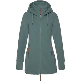 POLARINO Fleecejacke in graugrün, | Gr. 34,