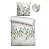 biberna Bettwäsche 0006722 STILISIERTE Pflanze