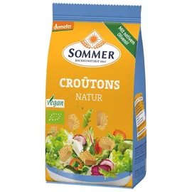Sommer Croûtons Natur geröstete Brotwürfel demeter