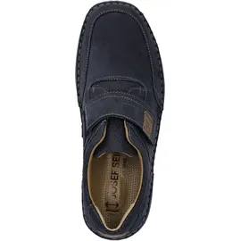 Josef Seibel New Anvers 83,Weite K (Extra weit),Wechselfußbett,Klettschuhe,Strassenschuhe,Sneaker,Indigo,42 EU - 42 EU X-Weit