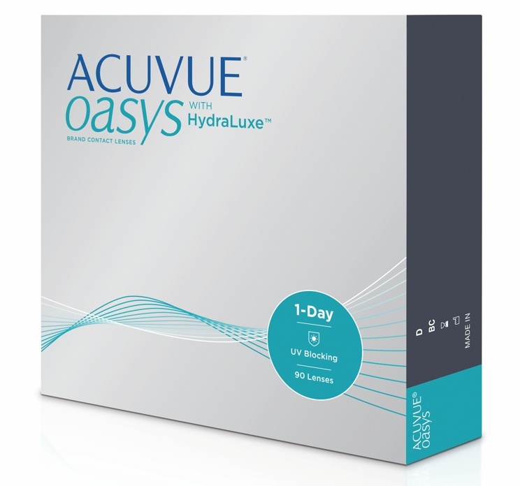 ACUVUE OASYS 1-Day with HydraLuxe 90er Tageslinsen