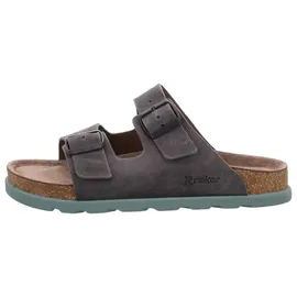Rieker 211 Pantolette Grau 43