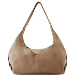 FredsBruder Best to Come Schultertasche Leder 41 cm  braun
