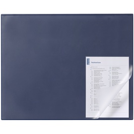 Durable Schreibunterlage mit Kantenschutz blau