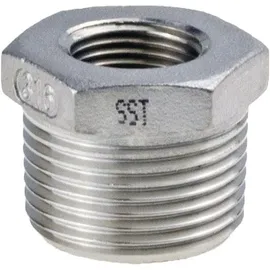 Springer Reduzierstück NPS=2 Zoll NPS2 1 1/2 Zoll 8-kant L 32,5mm SPRINGER