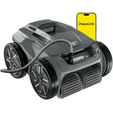 Zodiac Alpha OA 6400 iQ Poolroboter. Für Becken bis zu 12 m Länge. Reinigt Boden, Wände und Wasserlinie. Steuerung und Lift-System über App. Mit Anti-Twist-Kabel und Transportwagen.