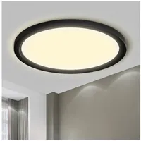 Lqwell LQWELL® Deckenleuchte LED Deckenlampe, IP44 Wasserfest Badlampe Rund