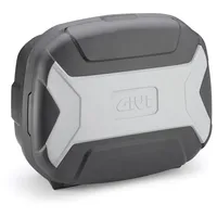 GIVI Trekker Lite TRK35, Seitenkoffer/Topcase Monokey - Schwarz/Silber
