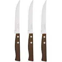 Tramontina Steakmesser Set TRADICIONAL 3-tlg. Braun/Weiß rostfrei