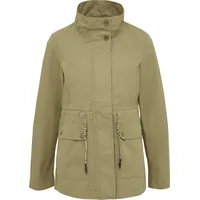 QS Baumwolljacke Tunnelzug grün M