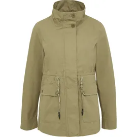 QS Baumwolljacke Tunnelzug grün M