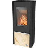 Fireplace Kaminofen Kingstone Stahl mit Sandsteine