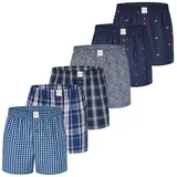 Phil & Co. Boxershorts Classic bunt XXL 6er Pack