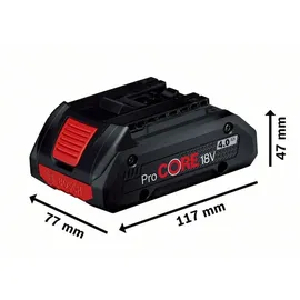 Bosch ProCore18 V Li-Ion 4x 4,0 Ah + 2x 8,0 Ah Professional Starter Set 1600A02A2T