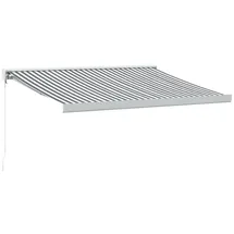 vidaXL Markise Einziehbar 300 x 250 cm anthrazit und weiß