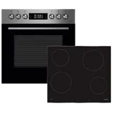 Midea OSK4875IX Herdset m. Pyrolyse und Induktion
