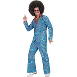 w widmann milano party fashion - Disco Anzug, 60er Jahre Herren Kostüm, Retro Outfit mit Jackett und Hose für Karneval