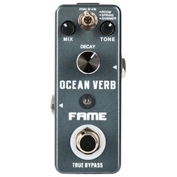 FAME E-Gitarre, Ocean Verb - Effektgerät für Gitarren