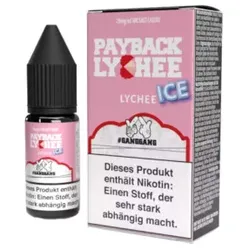 Payback Lychee Ice NicSalt Liquid by GangGang 10ml / 20mg