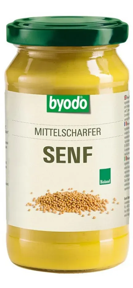 Preisvergleich Produktbild byodo - Mittelscharfer Senf 200 ml