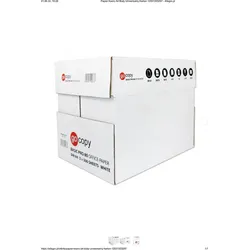 Go Copy Kopierpapier DIN A4 80gr 2500 Blatt Karton