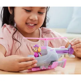 Spin Master Paw Patrol The Movie 2er Set Fahrzeuge Filmhund Figuren, Skye Chase 2er Pack Funkauto Hubschrauber