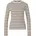 Geripptes Langarmshirt im Slim Fit 34