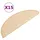 vidaXL Treppenmatten 15 Stk. Creme 56x17x3 cm
