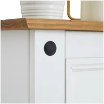 CARO-Möbel Kommode 53 x 104 x 39 cm Braun