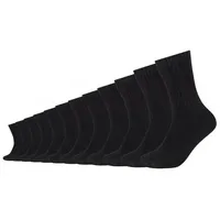 S.Oliver Socken Unisex 12er Pack SCHWARZ 41/46