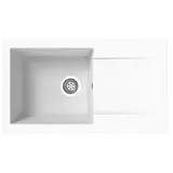 Respekta Denver 78 x 43,5 cm weiß + Handbetätigung